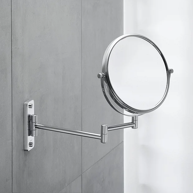 Duravit D-Code Magnifying Cosmetic Mirror 6 Duravit D-Code Magnifying Cosmetic Mirror - Image 4