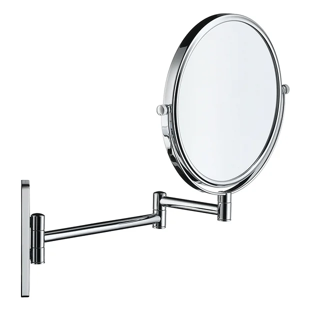 Duravit D-Code Magnifying Cosmetic Mirror 4 Duravit D-Code Magnifying Cosmetic Mirror - Image 2