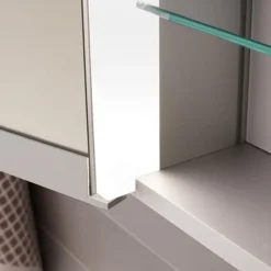 Keuco Royal Match 650mm Semi-Recessed LED Illuminated Mirror Cabinet -Bathroom Furniture 12801171331 d5 3