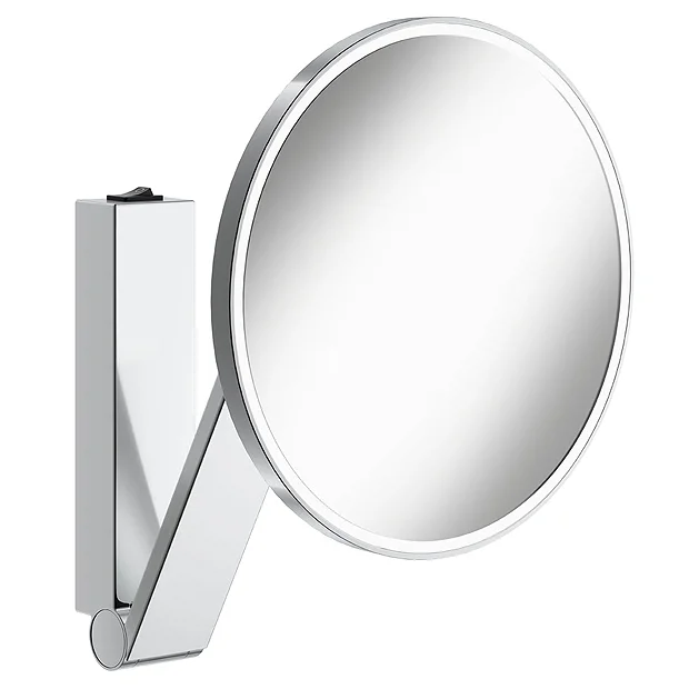 Keuco ILook Move Round Illuminated Cosmetic Mirror - Chrome 3 Keuco ILook Move Round Illuminated Cosmetic Mirror - Chrome