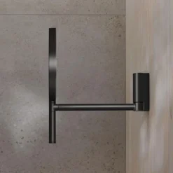 Keuco Plan Wall Mounted Cosmetic Mirror - Black 11 Keuco Plan Wall Mounted Cosmetic Mirror - Black -Bathroom Furniture 17649370002 d2