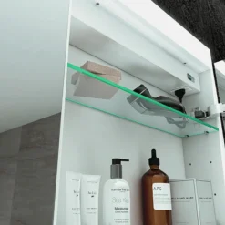 HIB Apex 50 LED Illuminated Mirror Cabinet -Bathroom Furniture 47000 d1