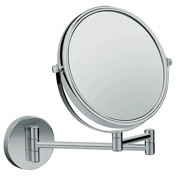 Hansgrohe Logis Universal Shaving Mirror With 3x Magnification 3 Hansgrohe Logis Universal Shaving Mirror With 3x Magnification