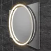 HIB Solas 50 LED Illuminated Mirror (Chrome Frame) -Bathroom Furniture 79510500 d1