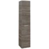Villeroy & Boch Villeroy And Boch Avento Stone Oak Wall Hung Tall Cabinet -Bathroom Furniture a89400rk l
