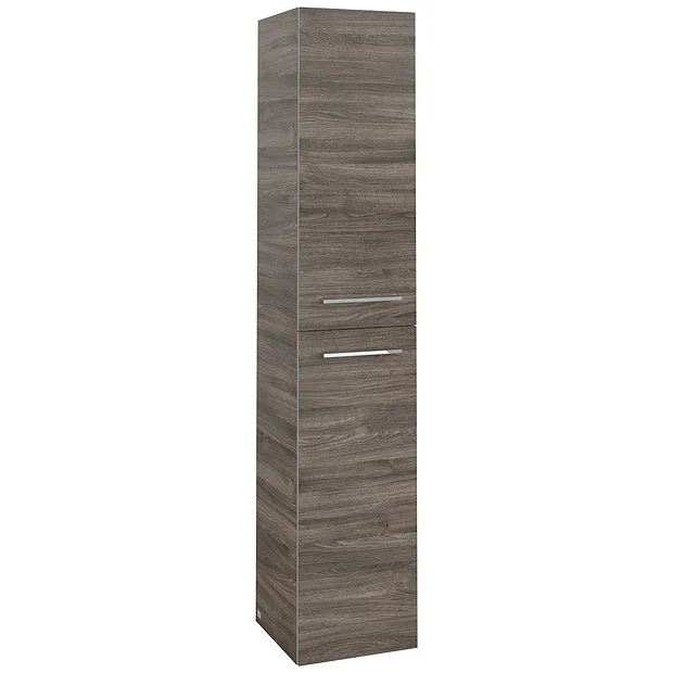 Villeroy & Boch Villeroy And Boch Avento Stone Oak Wall Hung Tall Cabinet 3 Villeroy & Boch Villeroy And Boch Avento Stone Oak Wall Hung Tall Cabinet