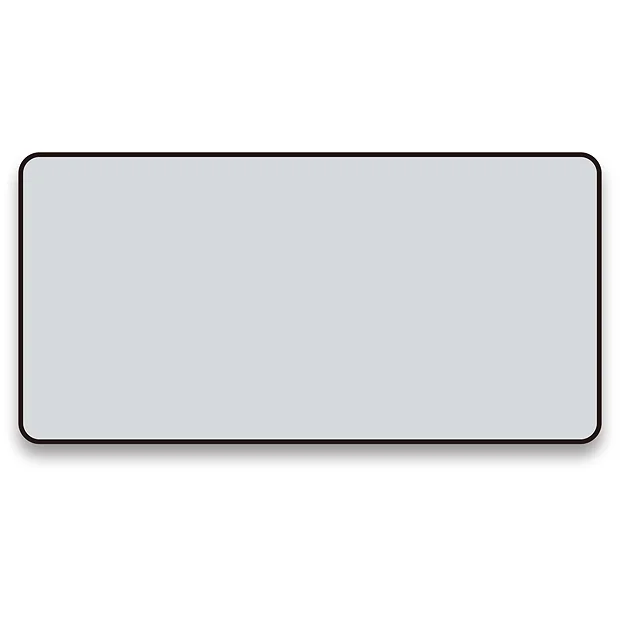 Arezzo Matt Black Framed Bathroom Mirror - 1400 X 700mm 5 Arezzo Matt Black Framed Bathroom Mirror - 1400 X 700mm - Image 3