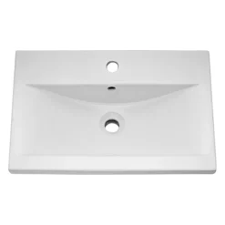 Arezzo 600 Matt Grey Floor Standing Vanity Unit With Rose Gold Handles -Bathroom Furniture azg6fsvrg d1