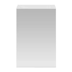 Brooklyn 450mm Gloss White Bathroom Mirror Unit 7 Brooklyn 450mm Gloss White Bathroom Mirror Unit -Bathroom Furniture b45mgw d1