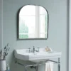 Burlington Curved Mirror With Chrome Frame - 700x700mm 2 Burlington Curved Mirror With Chrome Frame - 700x700mm -Bathroom Furniture burlingtoncurvedmirrorwithchromeframed1