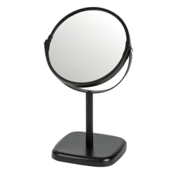 Capri Black Free Standing Cosmetic Mirror