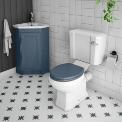 Chatsworth Traditional Blue Corner Vanity Unit 11 Chatsworth Traditional Blue Corner Vanity Unit -Bathroom Furniture chatcrnblu d3