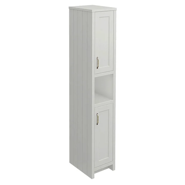Chatsworth Traditional Grey Tall Cabinet 4 Chatsworth Traditional Grey Tall Cabinet - Image 2