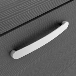 Brooklyn 1205mm Black Double Basin 4 Drawer Vanity Unit 10 Brooklyn 1205mm Black Double Basin 4 Drawer Vanity Unit -Bathroom Furniture dbfs12blk4d nd2