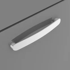 Brooklyn 1205mm Gloss Grey Double Basin 4 Drawer Vanity Unit 9 Brooklyn 1205mm Gloss Grey Double Basin 4 Drawer Vanity Unit -Bathroom Furniture dbfs12gg4d d2