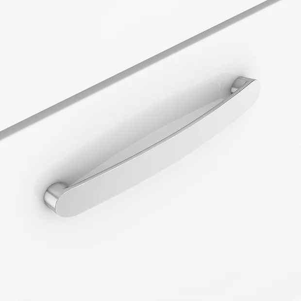 Brooklyn 1205mm Gloss White Double Basin 4 Drawer Vanity Unit 6 Brooklyn 1205mm Gloss White Double Basin 4 Drawer Vanity Unit - Image 4