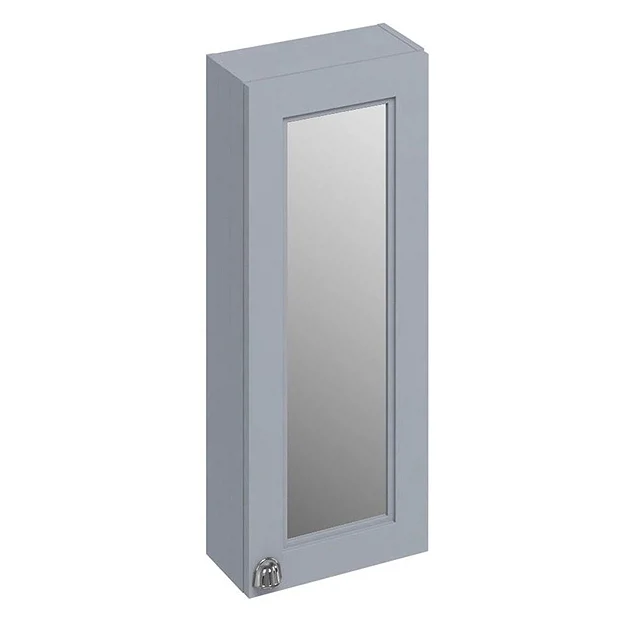 Burlington 30 Single Door Mirror Cabinet - Classic Grey 3 Burlington 30 Single Door Mirror Cabinet - Classic Grey
