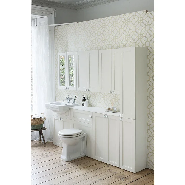 Burlington 60 2-Door Wall Unit - Matt White 3 Burlington 60 2-Door Wall Unit - Matt White