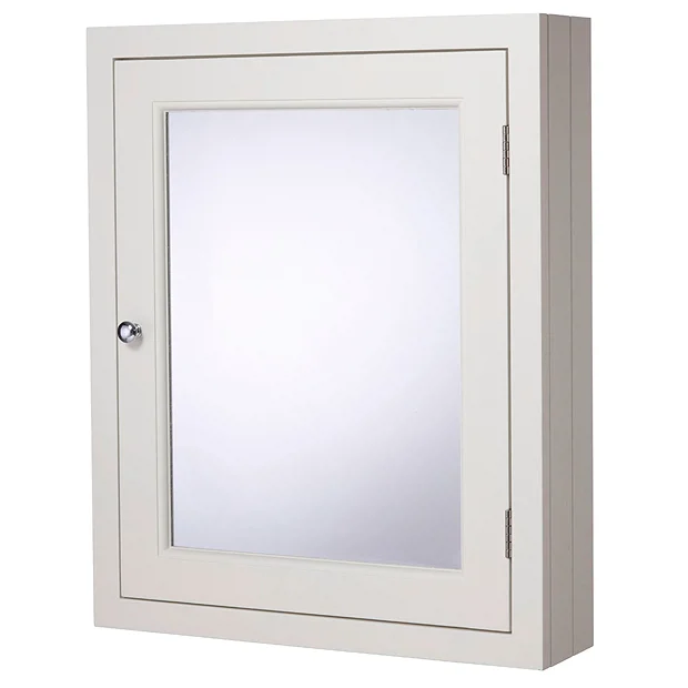 Roper Rhodes Hampton 565mm Mirror Cabinet - Chalk White 3 Roper Rhodes Hampton 565mm Mirror Cabinet - Chalk White