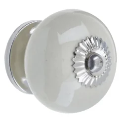 Heritage Ceramic Door Knob Cream