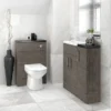 Hudson Reed 300x255mm Grey Avola Compact Base Unit 2 Hudson Reed 300x255mm Grey Avola Compact Base Unit -Bathroom Furniture hudsonreed300x255mmgreyavolacompactbaseunit d2