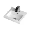Hudson Reed 400 X 355mm Full Depth Polymarble Basin 1TH 1 Hudson Reed 400 X 355mm Full Depth Polymarble Basin 1TH -Bathroom Furniture hudsonreed400x355mmfulldepthpolymarblebasin1th l