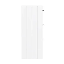 Keswick White 350mm Traditional 3 Drawer Storage Unit