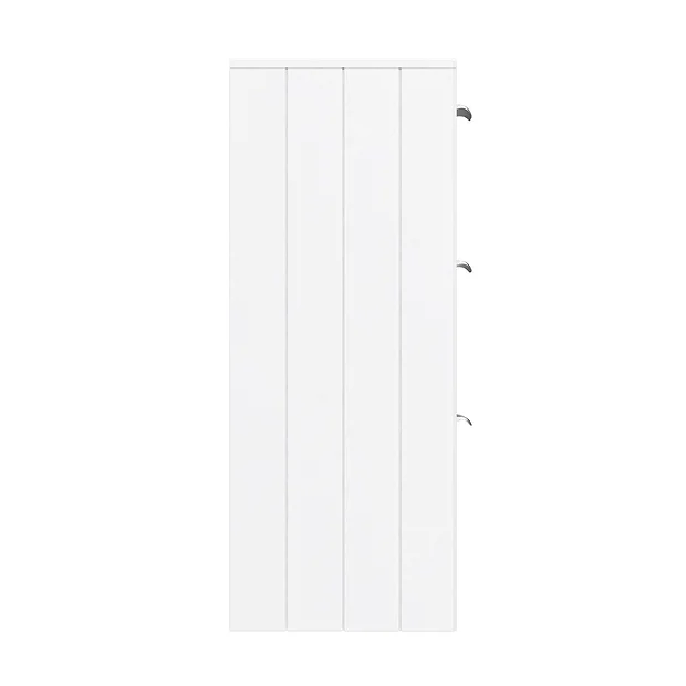 Keswick White 350mm Traditional 3 Drawer Storage Unit 3 Keswick White 350mm Traditional 3 Drawer Storage Unit