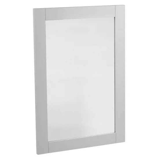Tavistock Lansdown 570mm Wooden Framed Mirror - Pebble Grey 4 Tavistock Lansdown 570mm Wooden Framed Mirror - Pebble Grey - Image 2