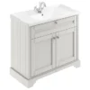 Old London 1000mm 2-Door Cabinet & Basin - Timeless Sand 1 Old London 1000mm 2-Door Cabinet & Basin - Timeless Sand -Bathroom Furniture lof407 l1