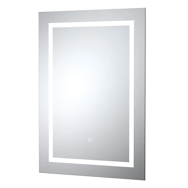 Hudson Reed Prisma 500mm LED Touch Sensor Mirror With Demister Pad 3 Hudson Reed Prisma 500mm LED Touch Sensor Mirror With Demister Pad