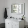 Burlington Framed 120 Mirror With LED Illumination - Classic Grey 1 Burlington Framed 120 Mirror With LED Illumination - Classic Grey -Bathroom Furniture m12mg d1