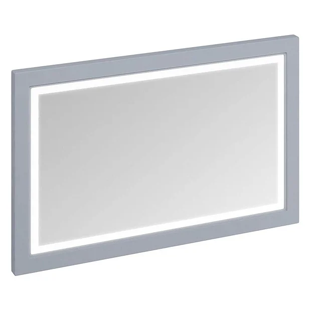Burlington Framed 120 Mirror With LED Illumination - Classic Grey 4 Burlington Framed 120 Mirror With LED Illumination - Classic Grey - Image 2