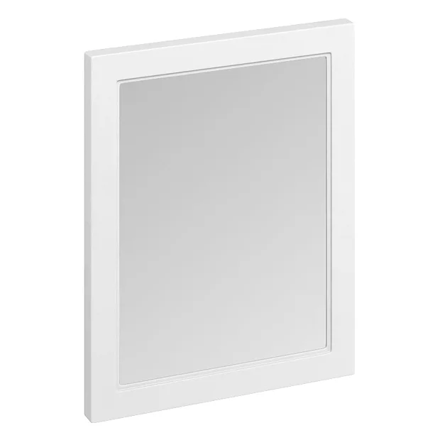 Burlington Framed 60 Mirror - Matt White 3 Burlington Framed 60 Mirror - Matt White