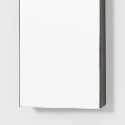 800mm Slimline Mirror Cabinet Dark Oak 11 800mm Slimline Mirror Cabinet Dark Oak -Bathroom Furniture m800do d3