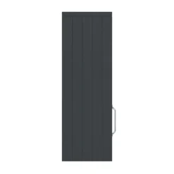 Chatsworth 690mm Graphite 2-Door Mirror Cabinet