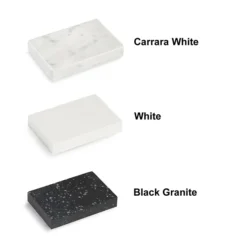 Burlington 65 2-Door Vanity Unit & Minerva Worktop With Basin - Dark Olive