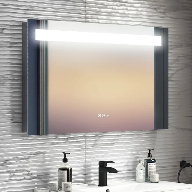 Toreno 1200 X 600mm Landscape LED Back-lit Bluetooth Mirror Incl. Touch Sensor + Anti-Fog 4 Toreno 1200 X 600mm Landscape LED Back-lit Bluetooth Mirror Incl. Touch Sensor + Anti-Fog - Image 2