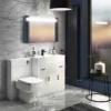 Toreno 1200 X 600mm Landscape LED Back-lit Bluetooth Mirror Incl. Touch Sensor + Anti-Fog -Bathroom Furniture mir021 n d2