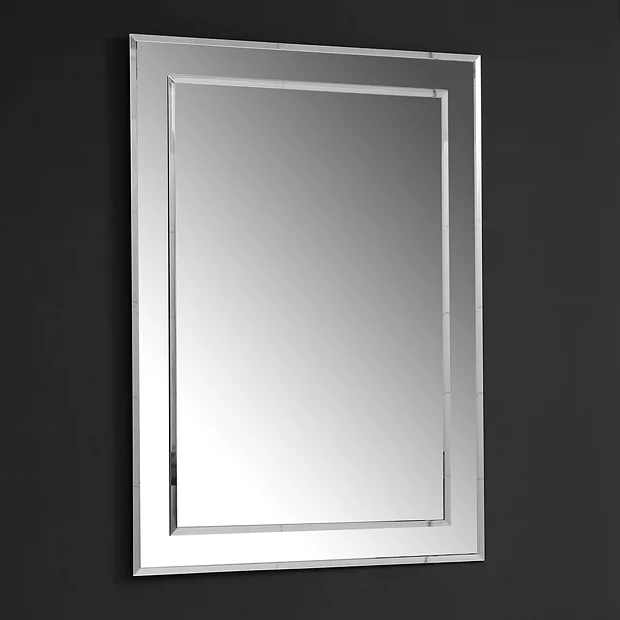 Trafalgar 500 X 700mm Rectangular Bevelled Bathroom Mirror 3 Trafalgar 500 X 700mm Rectangular Bevelled Bathroom Mirror