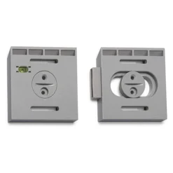 Croydex Harrop Hang N Lock Rounded Rectangle Mirror 650 X 400mm -Bathroom Furniture mm701300 d1n