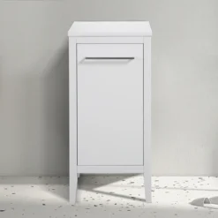 Montrose White Laundry Unit With Chrome Handle