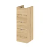 Hudson Reed 300x355mm Natural Oak Full Depth 4 Drawer Unit