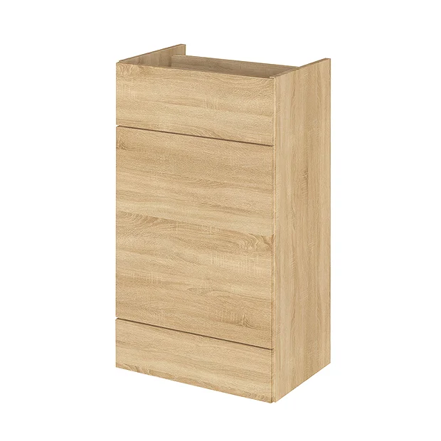 Hudson Reed 500x355mm Natural Oak Full Depth WC Unit 3 Hudson Reed 500x355mm Natural Oak Full Depth WC Unit