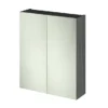 Hudson Reed 600mm Grey Avola 50/50 Mirror Unit