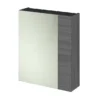 Hudson Reed 600mm Grey Avola 75/25 Mirror Unit 2 Hudson Reed 600mm Grey Avola 75/25 Mirror Unit -Bathroom Furniture off518n