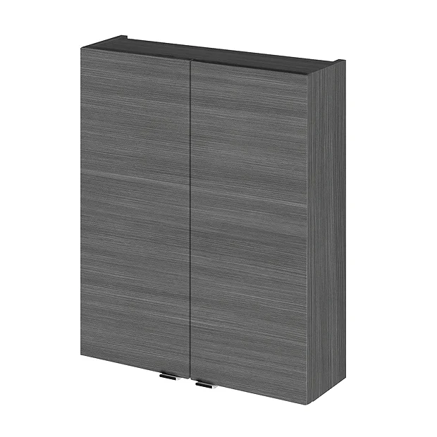 Hudson Reed 500x182mm Grey Avola Fitted Wall Unit 4 Hudson Reed 500x182mm Grey Avola Fitted Wall Unit - Image 2