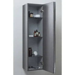 Roper Rhodes 320mm Mirrored Storage Unit - Gloss White 7 Roper Rhodes 320mm Mirrored Storage Unit - Gloss White -Bathroom Furniture purcmir12w d1