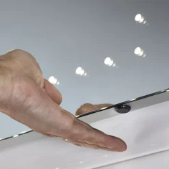 Sensio Skye LED Mirror With Demister Pad 9 Sensio Skye LED Mirror With Demister Pad -Bathroom Furniture se30516c0 d1 1