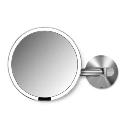 Simplehuman Rechargeable Wall Mounted 20cm Cosmetic Sensor Mirror -Bathroom Furniture st3002 d1